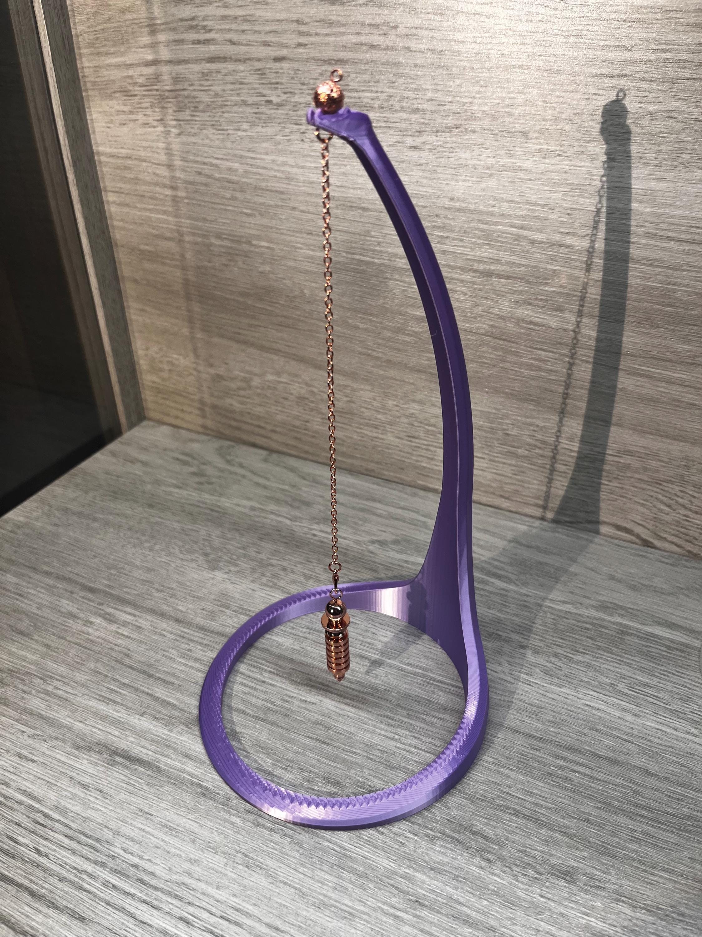 Open Contemporary Pendulum Stand (3D Printed PLA Plastic) | | Wiccan Center