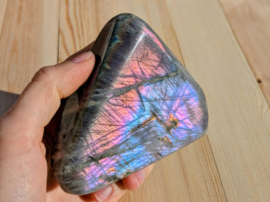 Sunset Labradorite Free Form - OOAK | | Wiccan Center