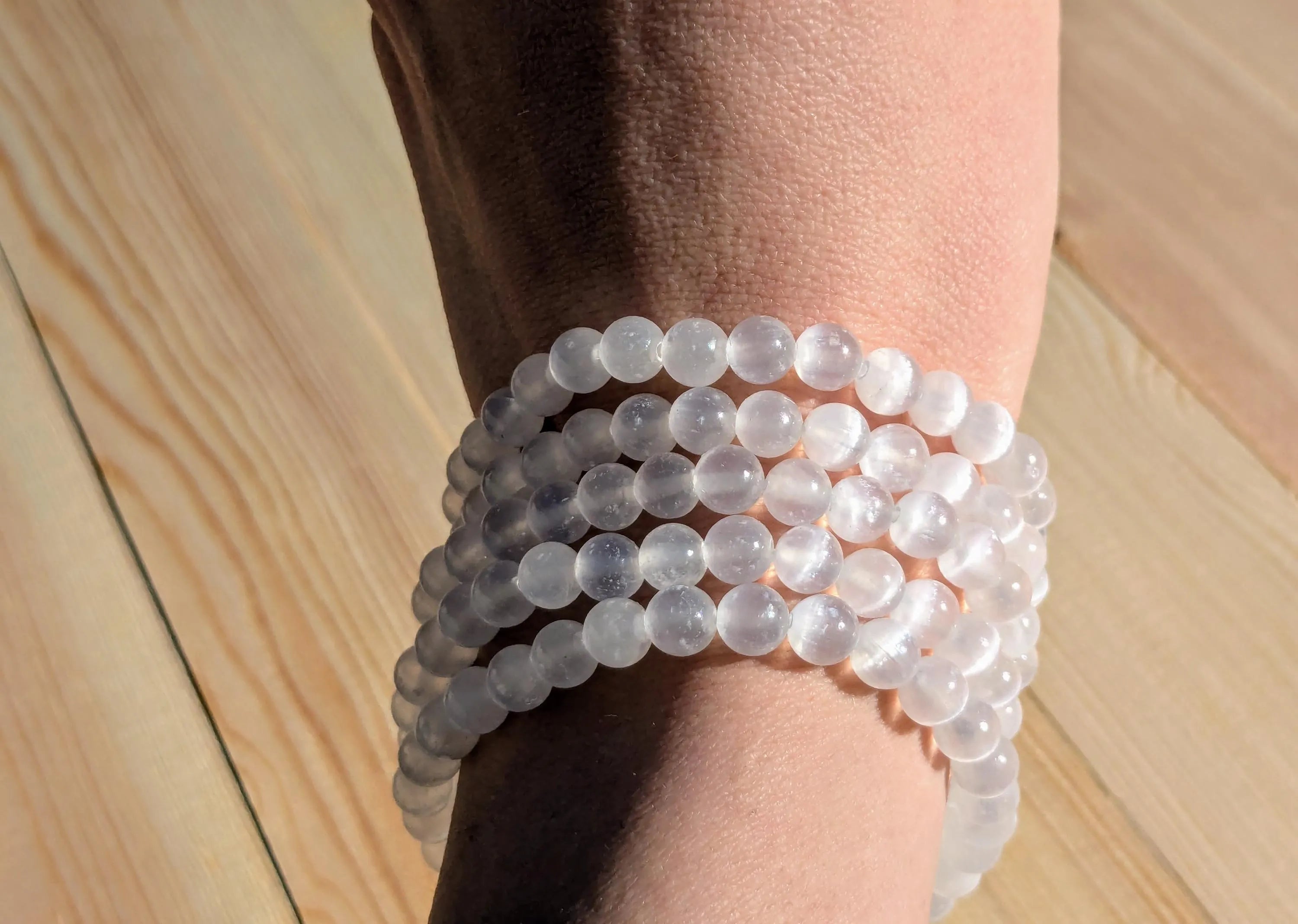 AAA Selenite Stretch Bracelets | | Wiccan Center