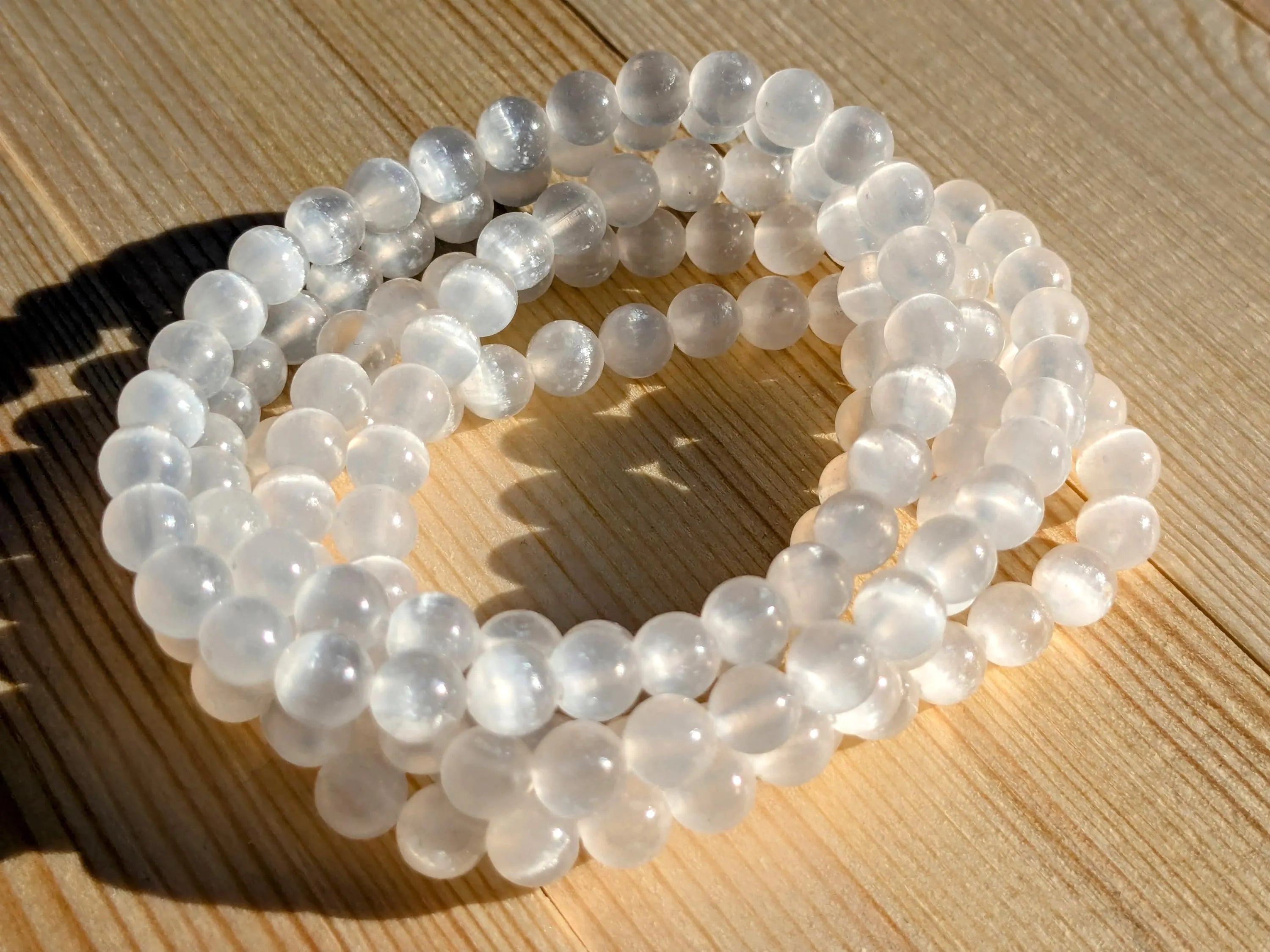AAA Selenite Stretch Bracelets | | Wiccan Center