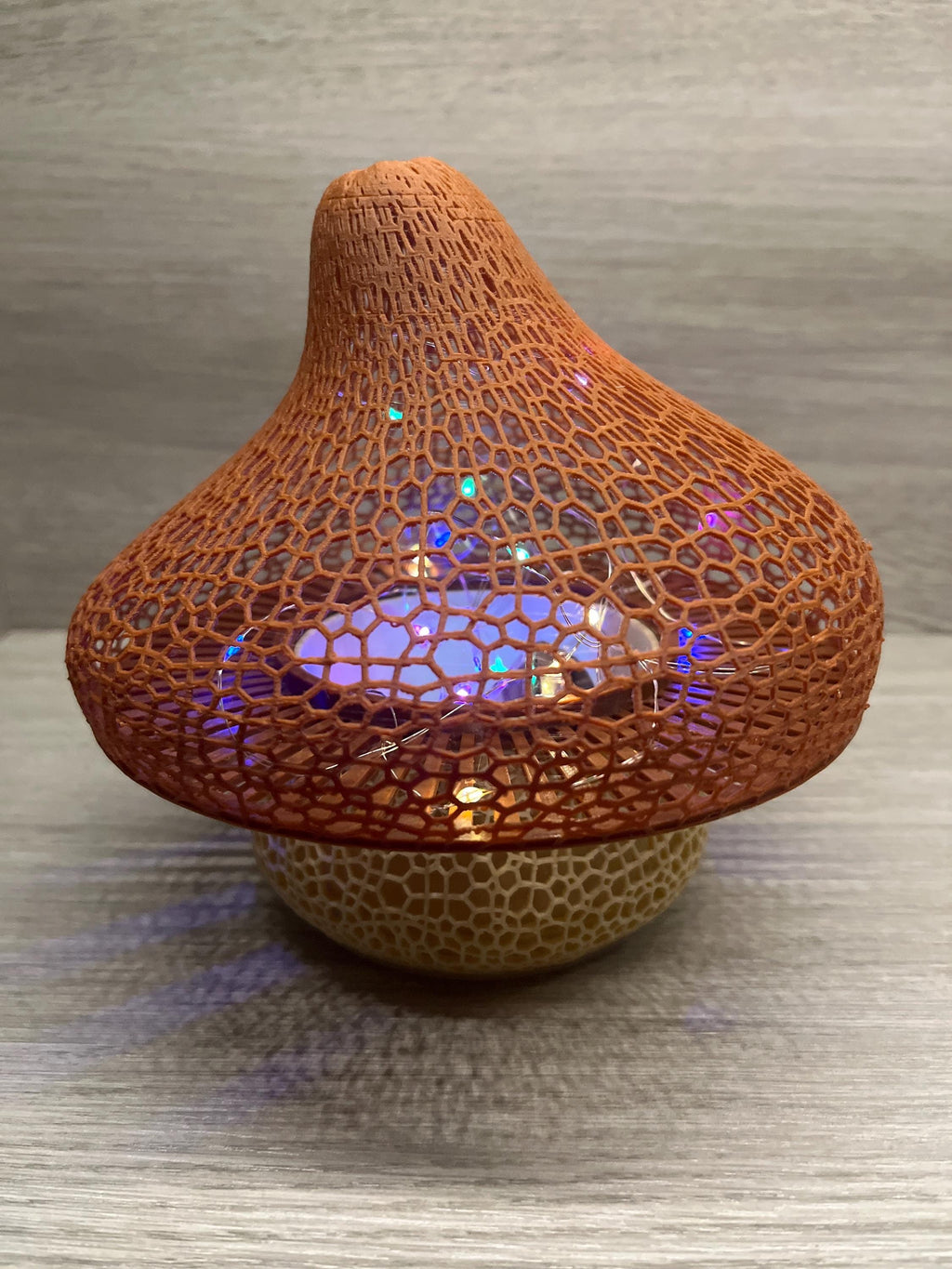 Large 8 inch Mushroom Lattice Solar Light | | Wiccan Center