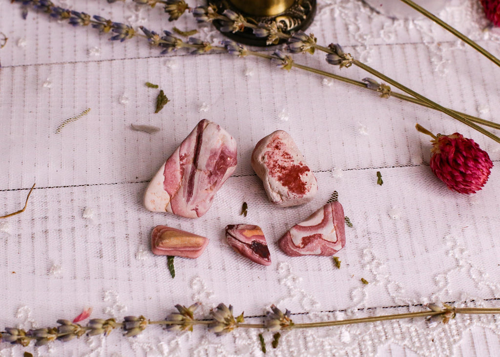 Wonderstone (Rhodochrosite) - Ethically Sourced & Mined in Utah