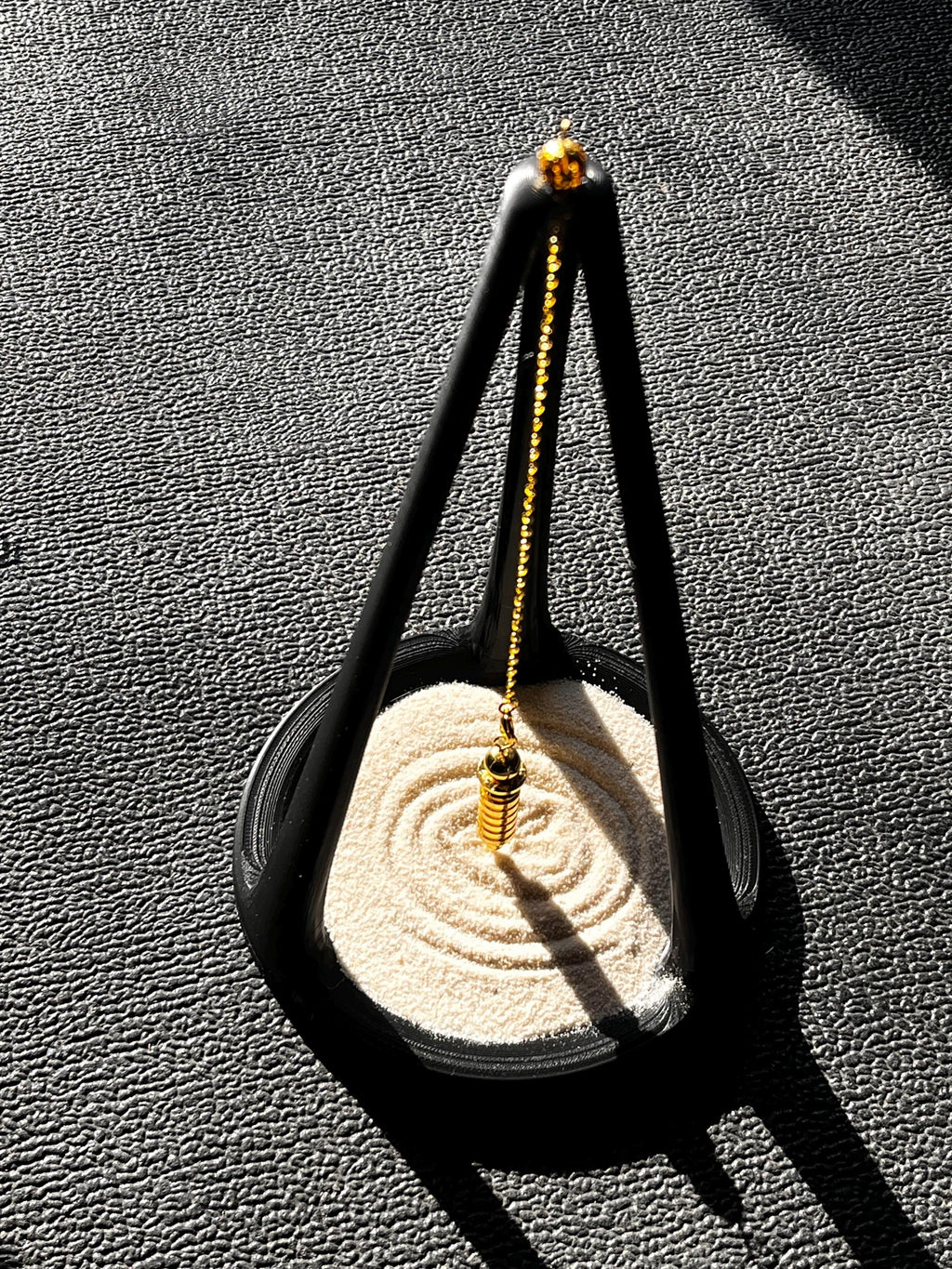 Ariel 3D Printed Pendulum Sand Stand Only: Divination Tool, Gothic Altar Decor | | Wiccan Center