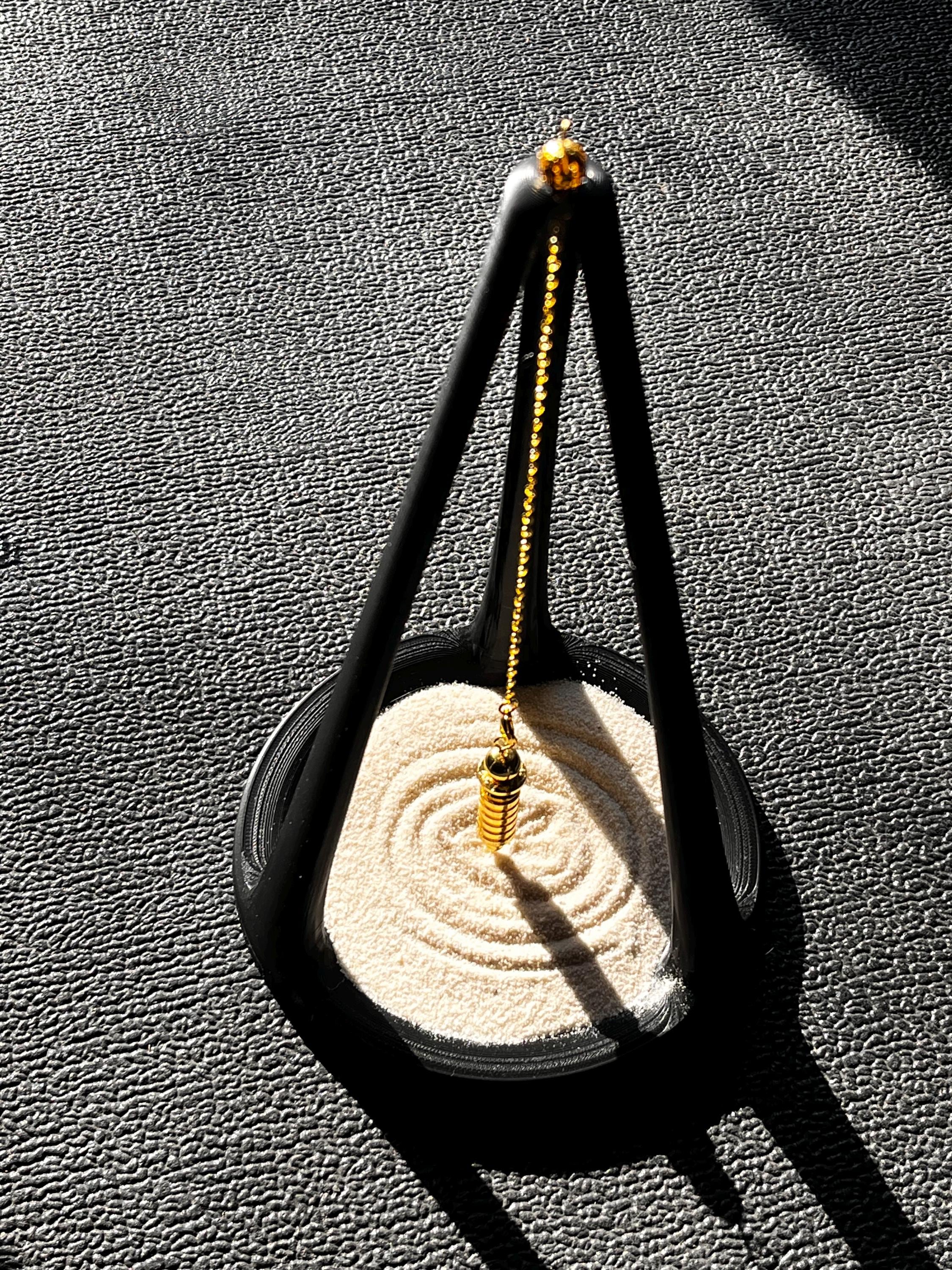 Ariel 3D Printed Pendulum Sand Stand Only: Divination Tool, Gothic Altar Decor | | Wiccan Center