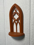 Gothic Arch Wall Art Display Stand- 3D Printed Goth Relief Decor | | Wiccan Center