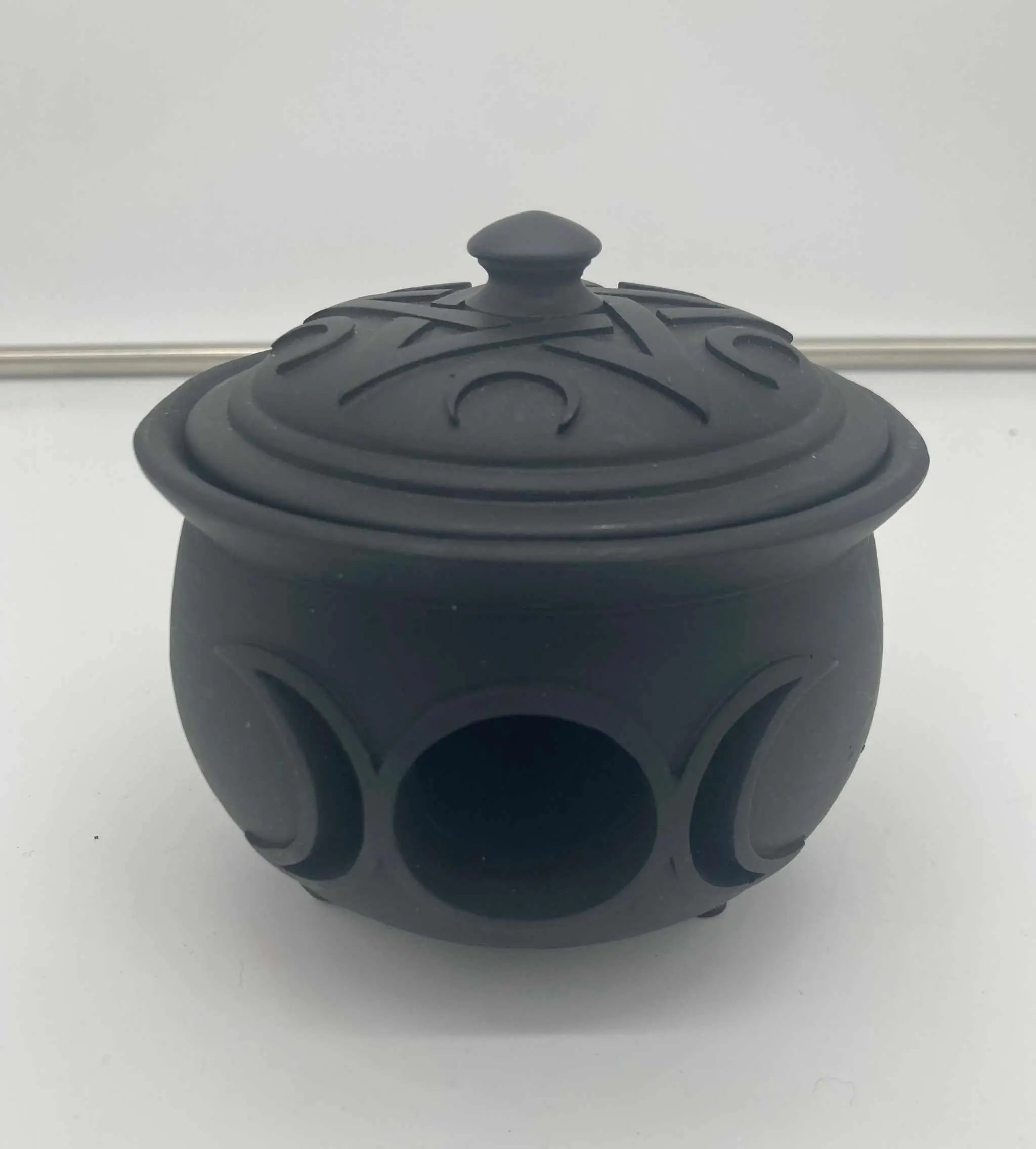 Triple Moon Cauldron Pot | Cauldron | Wiccan Center