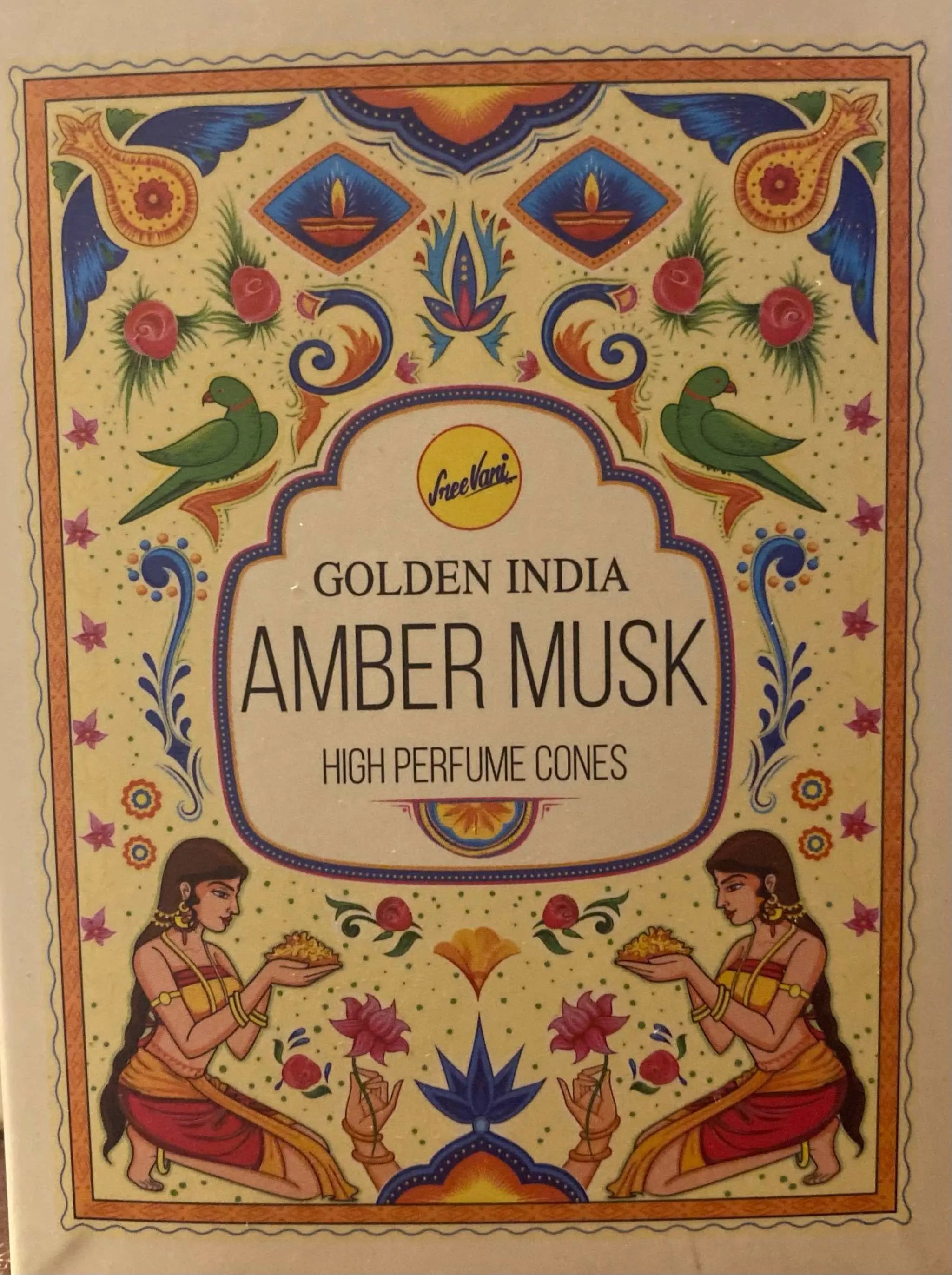 Golden India Backflow Cones | Incense Cones | Wiccan Center