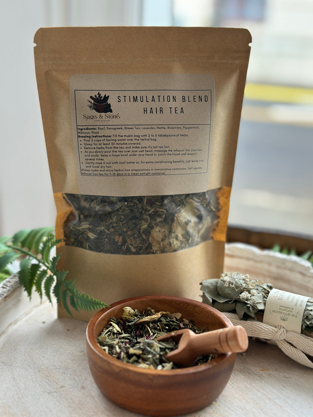 Hair Stimulation Tea Blend | Body Care & Wellness | Wiccan Center