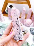 Rhodonite Obelisks