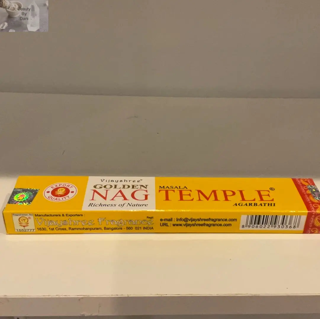 Vijayshree Golden Incense Sticks | Incense | Wiccan Center