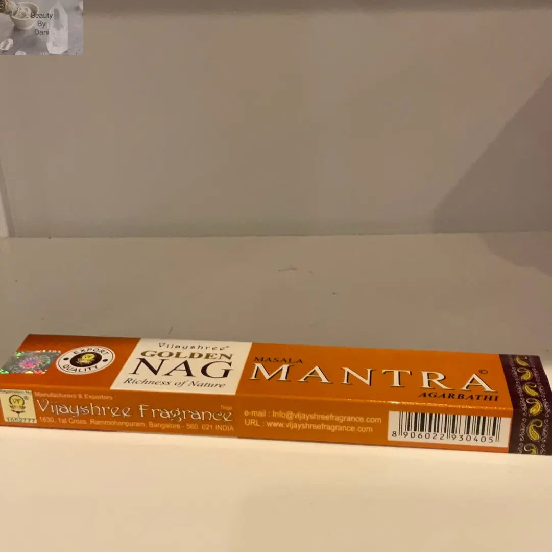 Vijayshree Golden Incense Sticks | Incense | Wiccan Center
