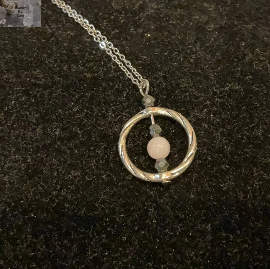 Rose Quartz Healing Necklace