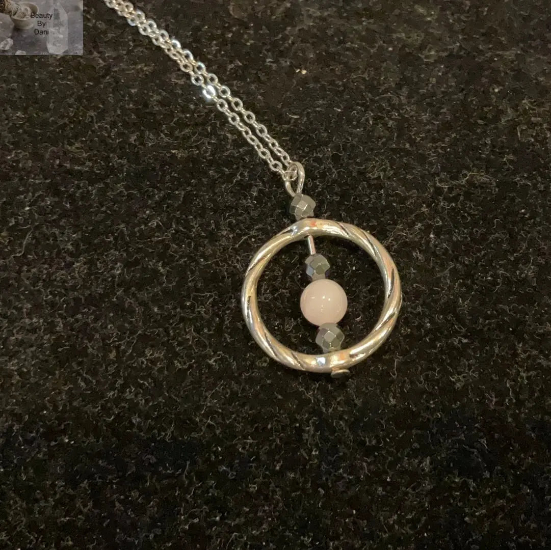 Rose Quartz Healing Necklace