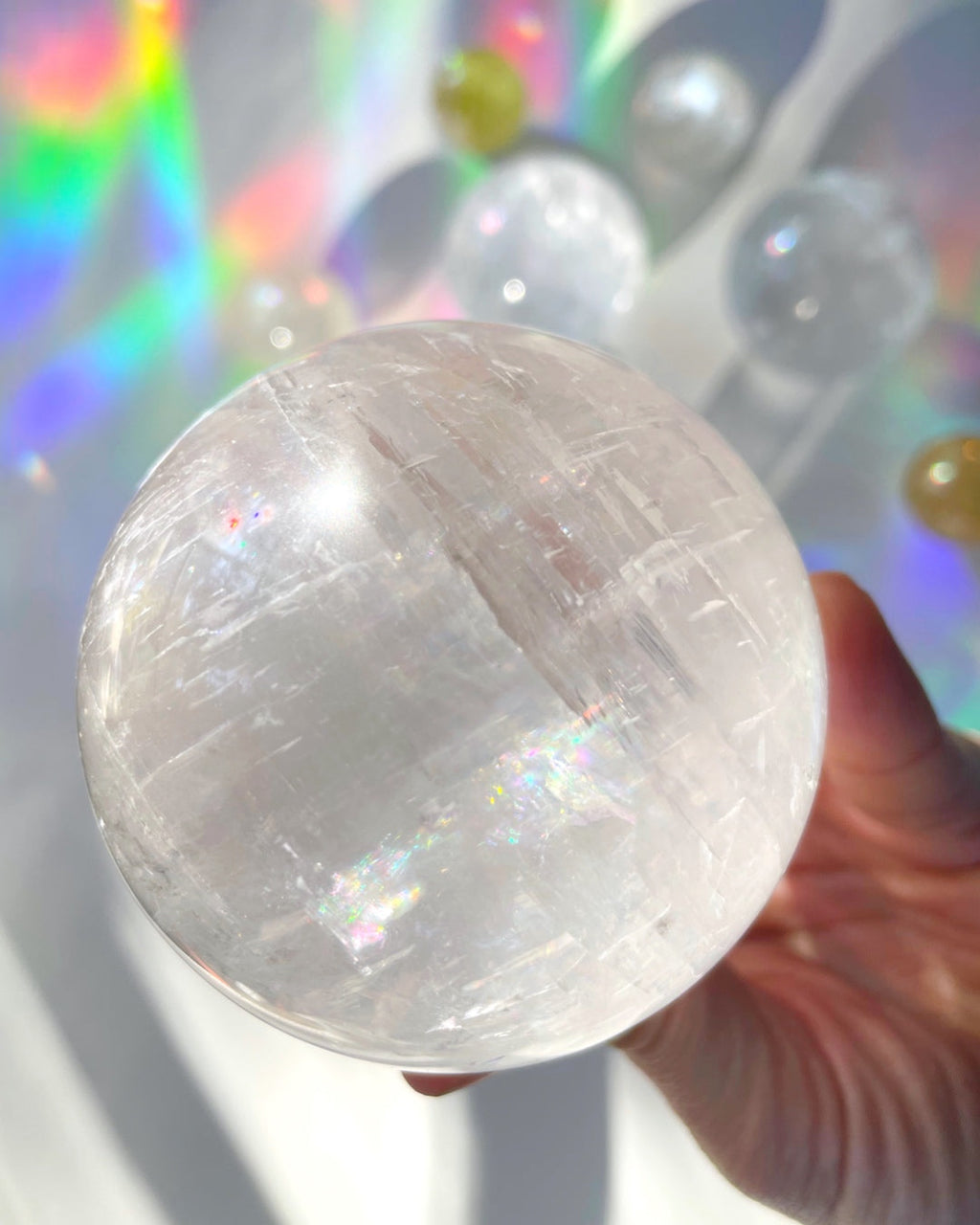 Optic Calcite Sphere AA