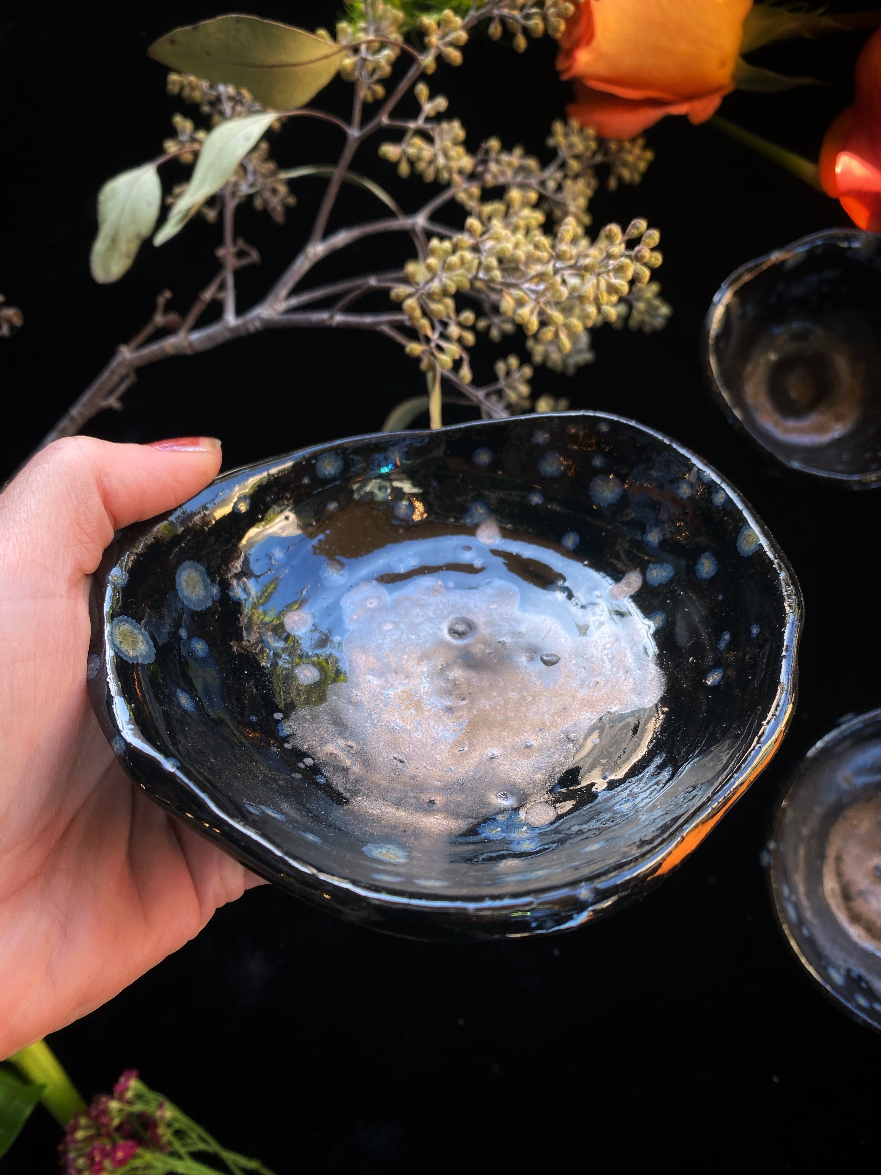 Abalone Luster Glazed Ceramic Bowls and Scrying Vessels | Home and Hearth | Wiccan Center