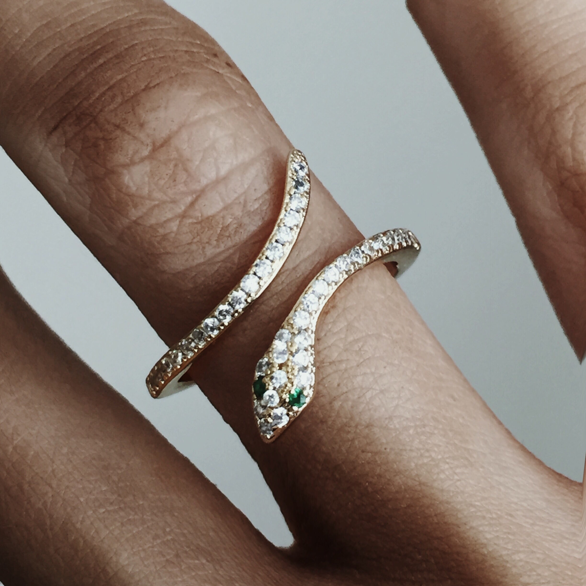 The Sylvia Serpent Ring