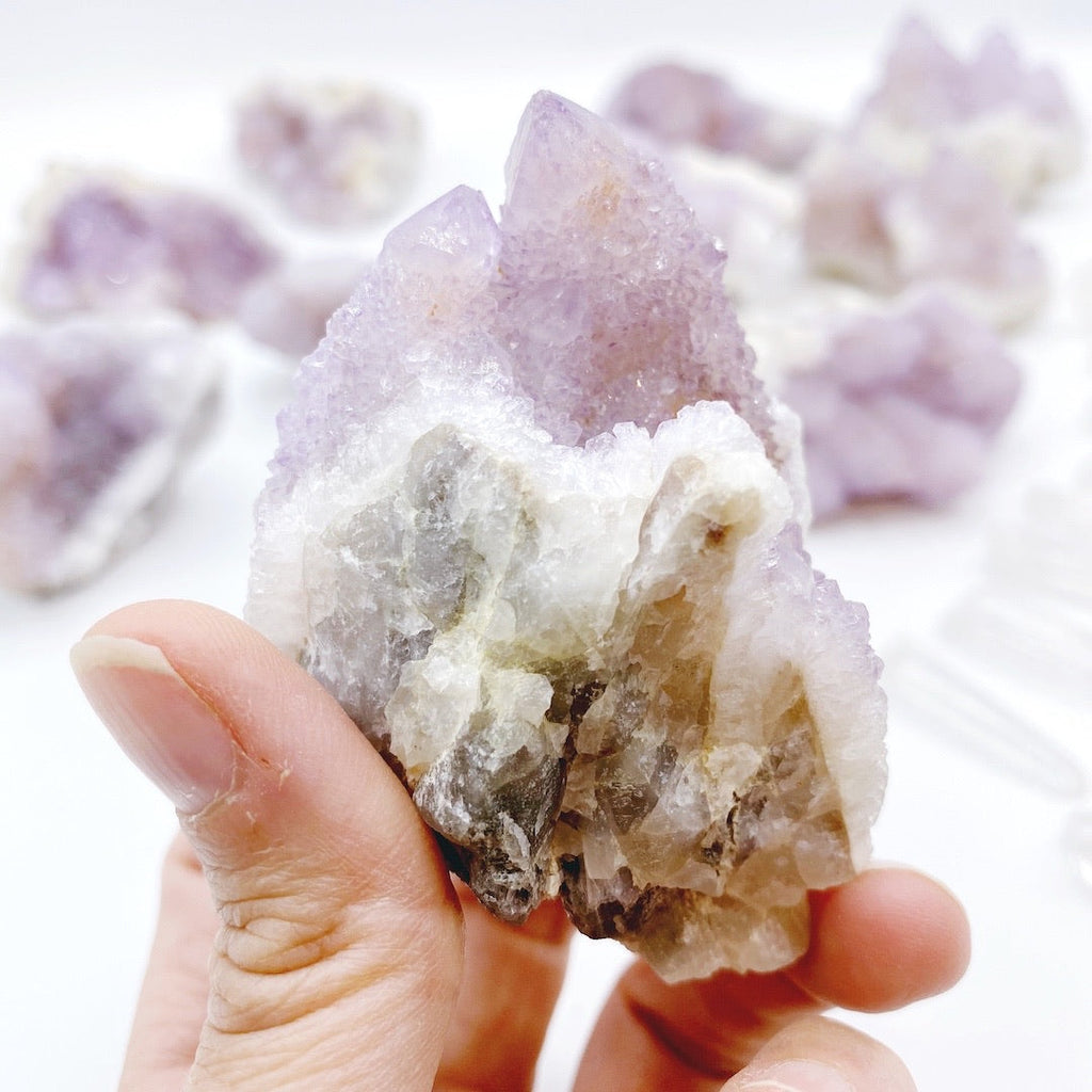 Amethyst Spirit Quartz Cluster