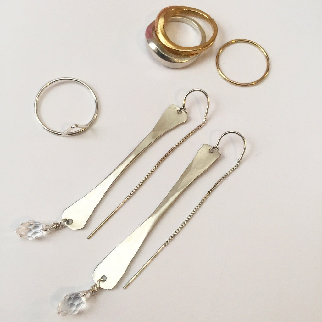 Exclamation Thread Earrings