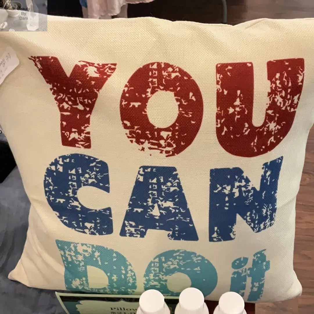 Inspirational Cotton Pillow | Pillows | Wiccan Center