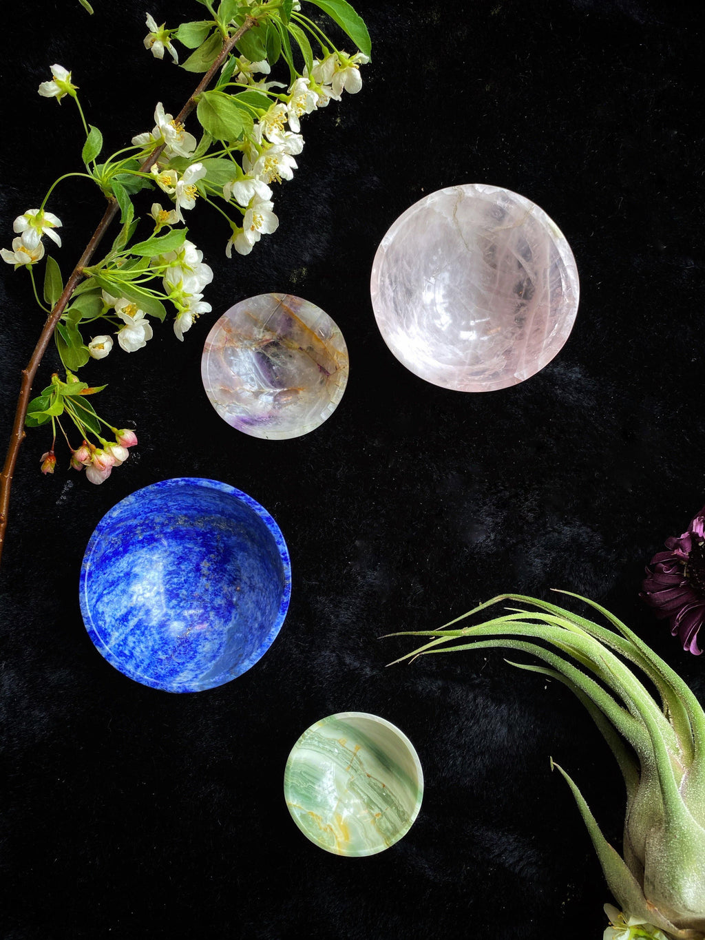 Crystal Bowls (Solid Crystal) - 2” or 3” | Crystals | Wiccan Center