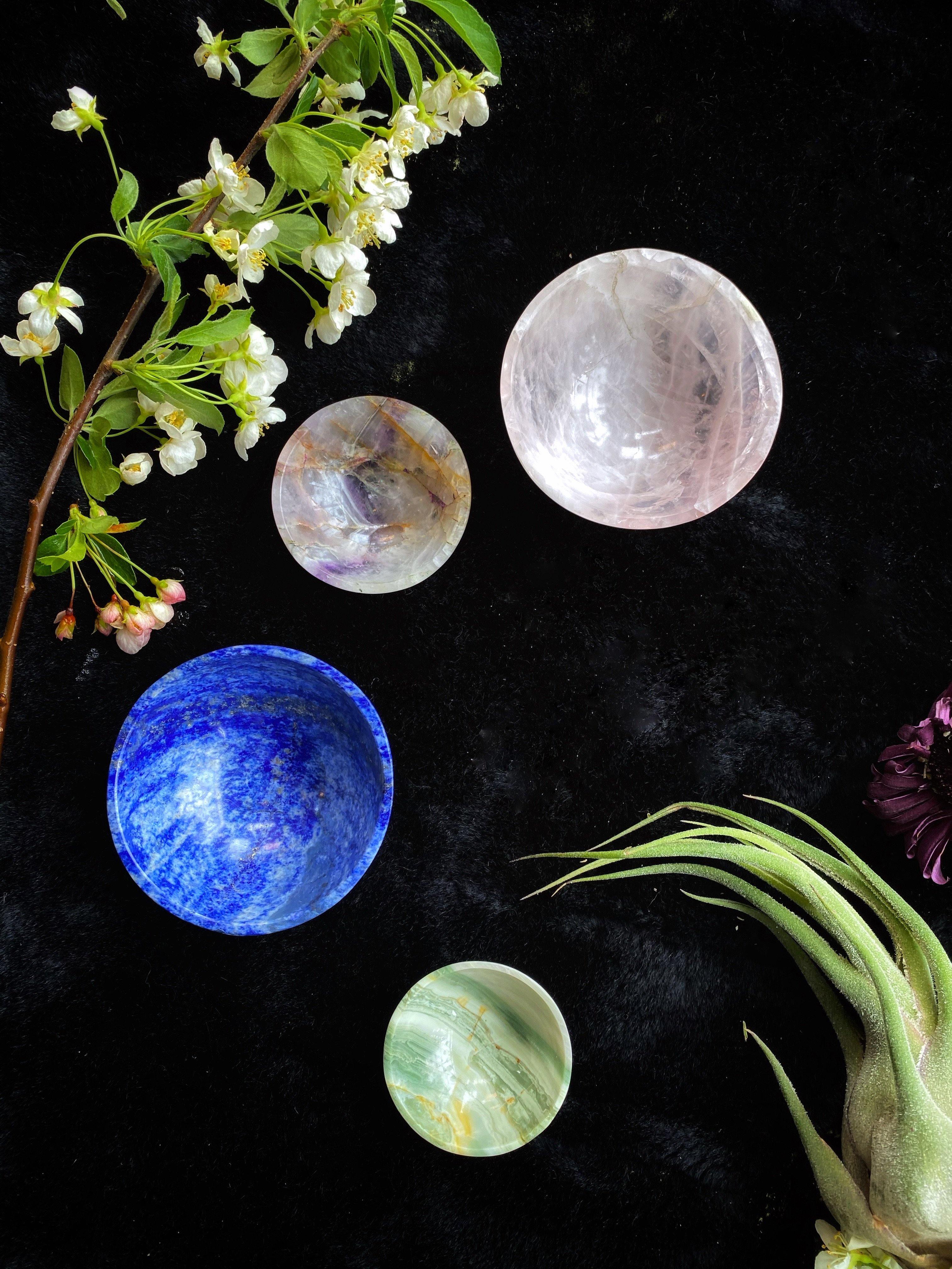 Crystal Bowls (Solid Crystal) - 2” or 3” | Crystals | Wiccan Center