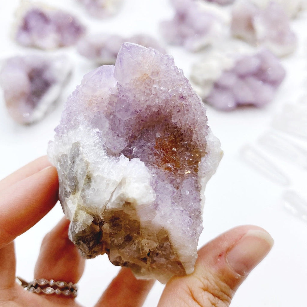 Amethyst Spirit Quartz Cluster