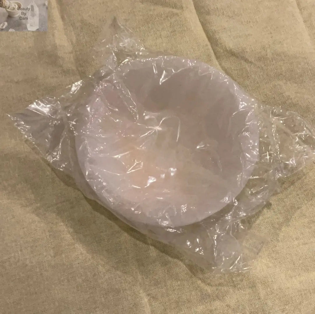 Selenite Crystal Bowls (White)