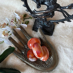 Carnelian Palm Stone | Palm Stones | Wiccan Center