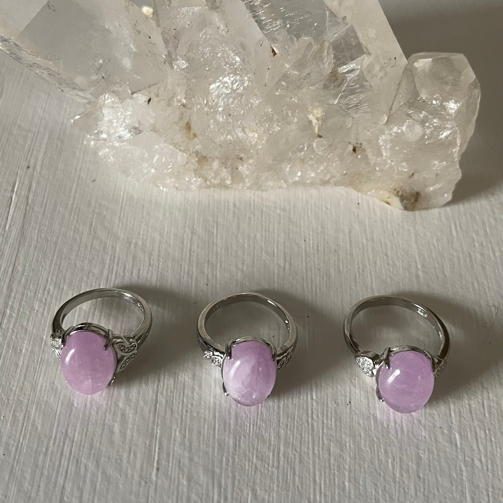Kunzite Ring