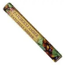 Incense Stick - Patchouli Amber - 20ct | Incense Sticks | Wiccan Center