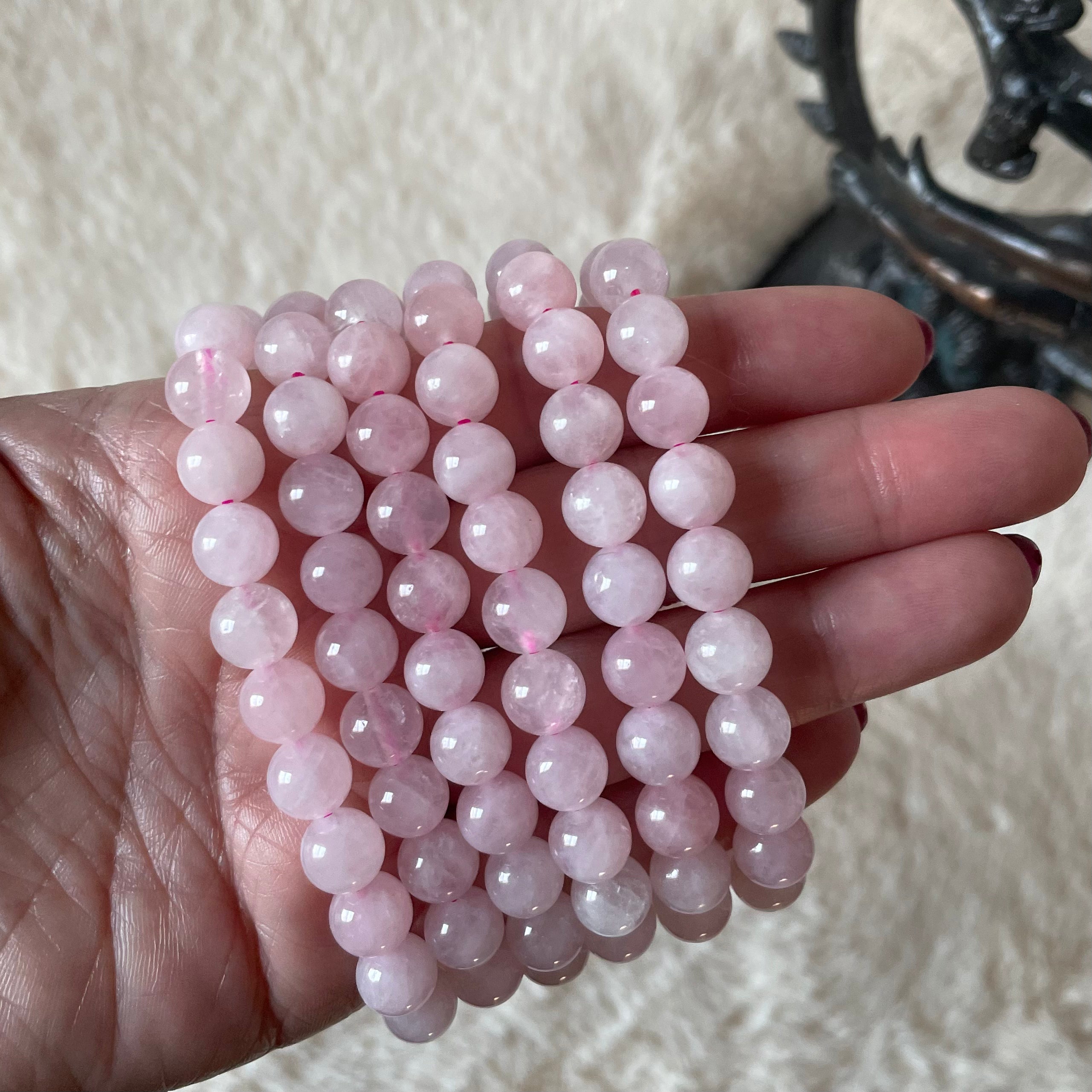 Rose Quartz Stretch Bracelet