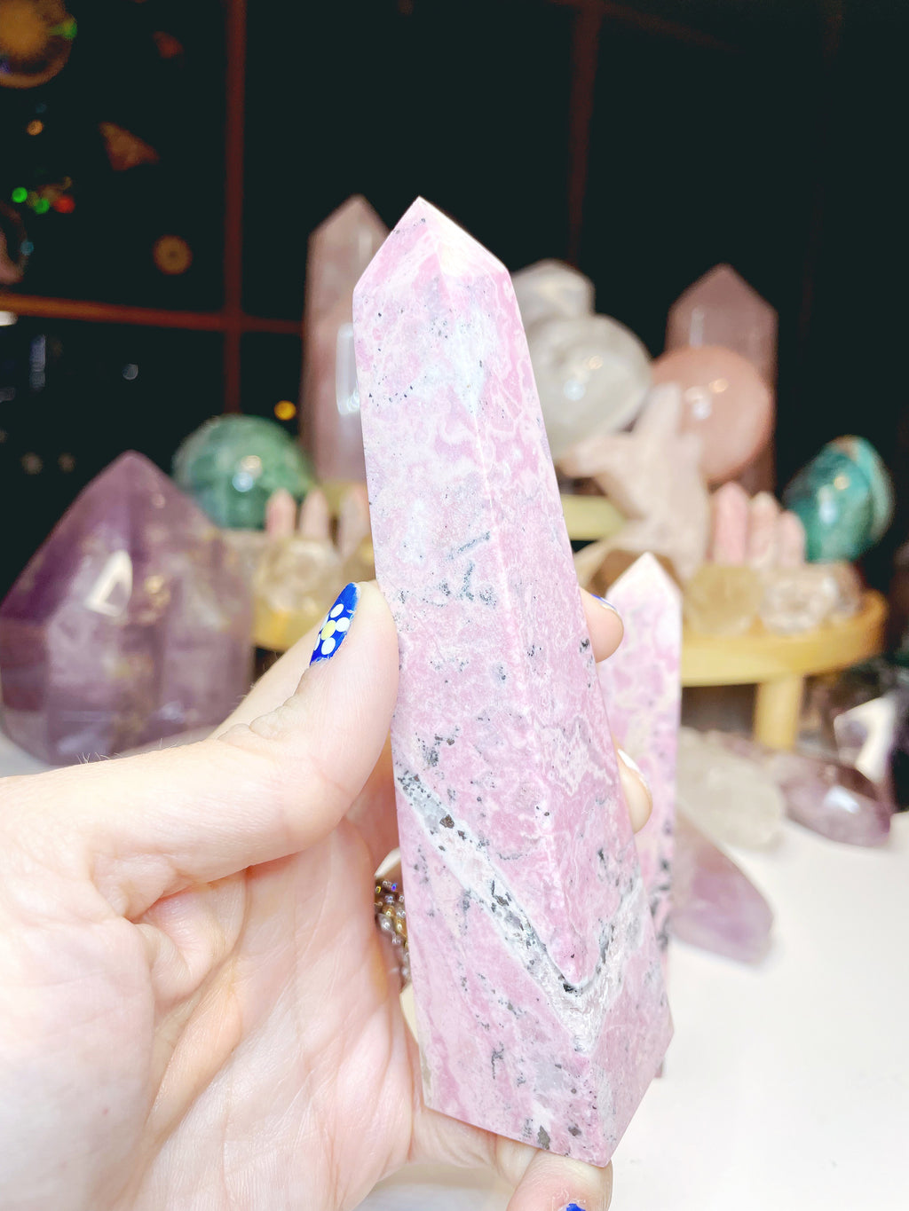 Rhodonite Obelisk