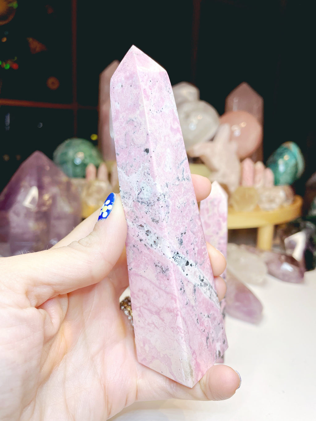 Rhodonite Obelisk