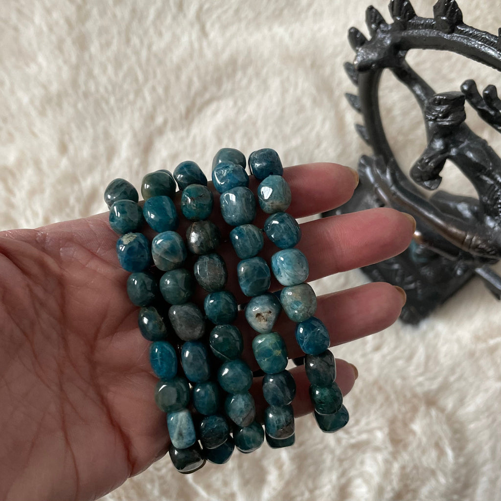 Apatite Beaded Stretch Bracelet