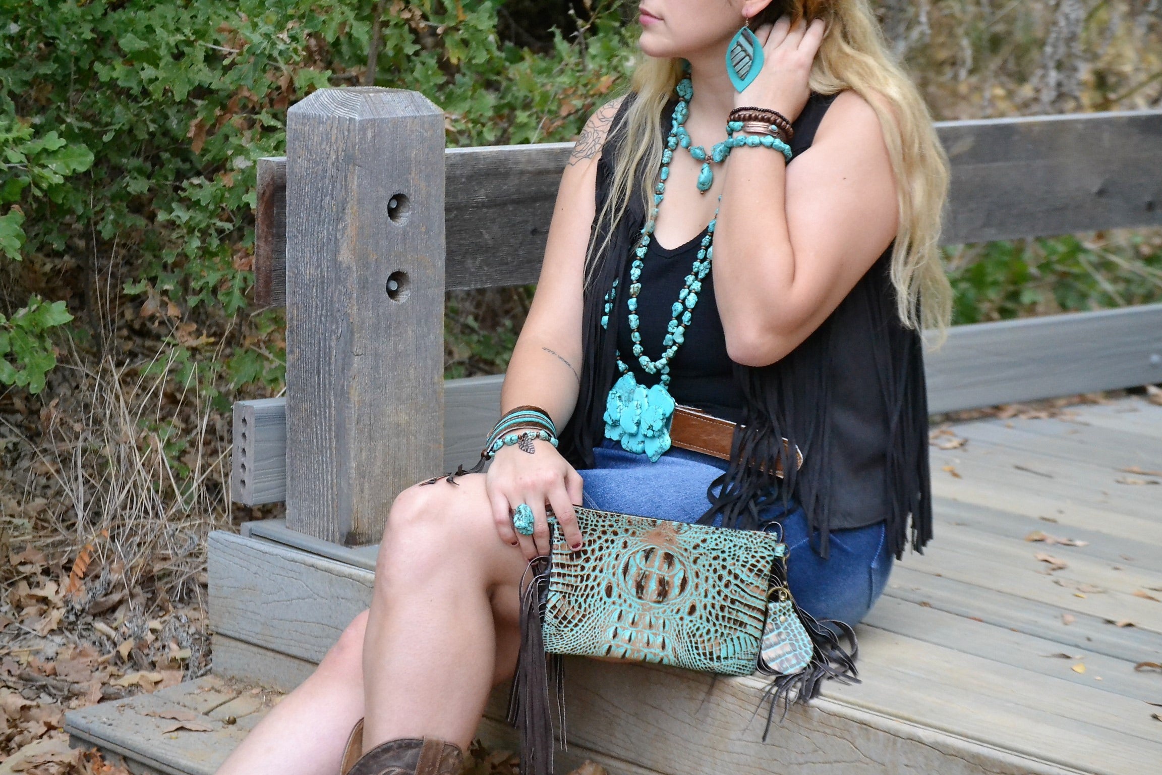 Medium Turquoise Slab Belt Buckle 901a | Belt Buckle | Wiccan Center