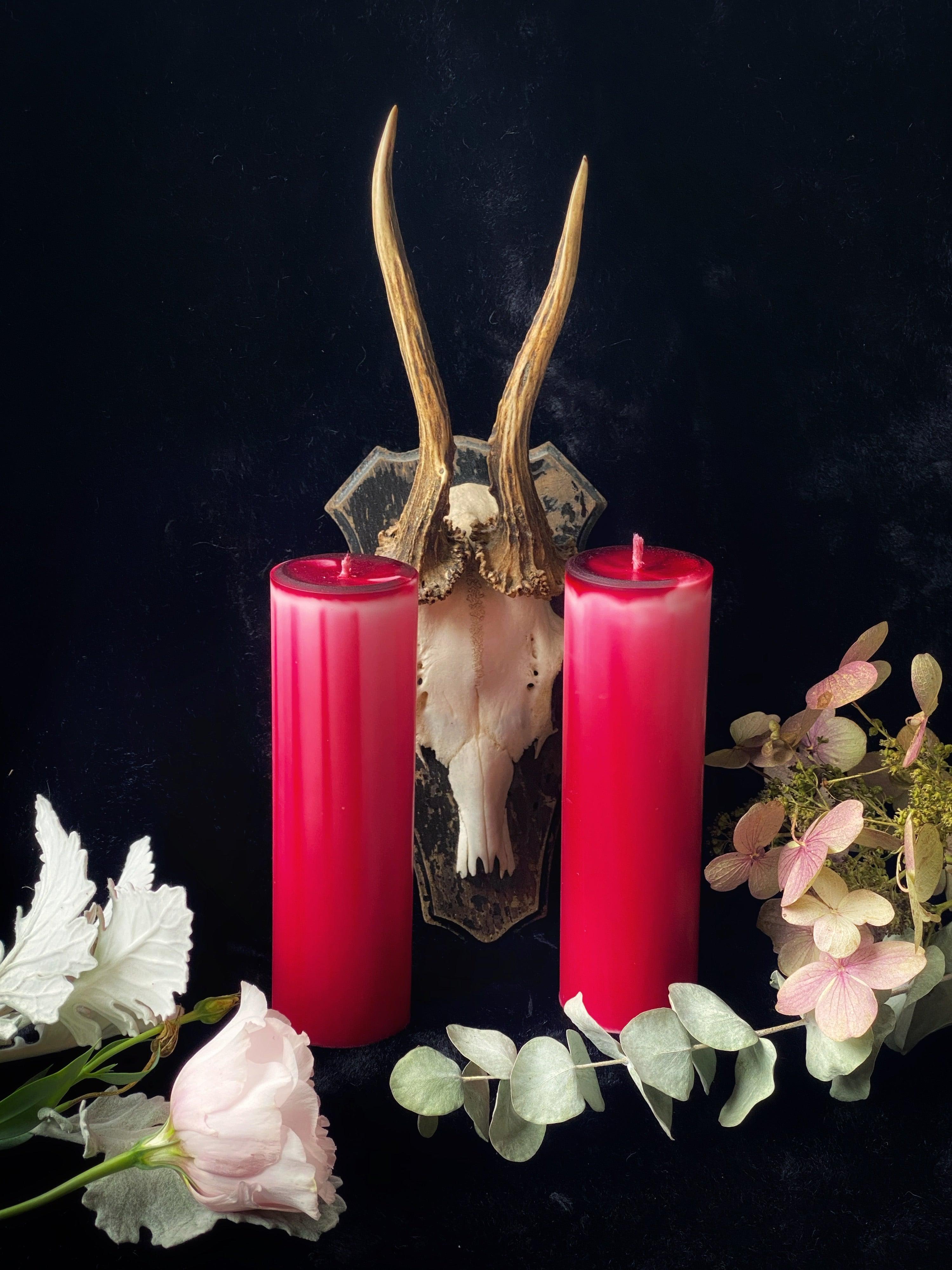 Sacred Spirit Pillar Candles - Vegan Soy | Candles | Wiccan Center