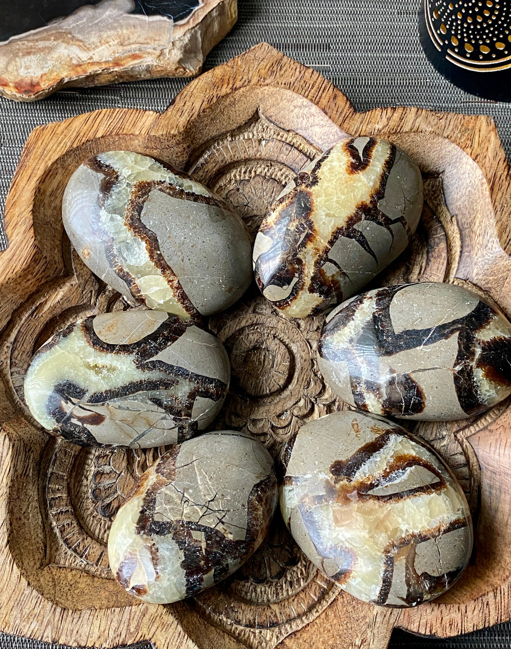 Septarian Palm Stone | | Wiccan Center