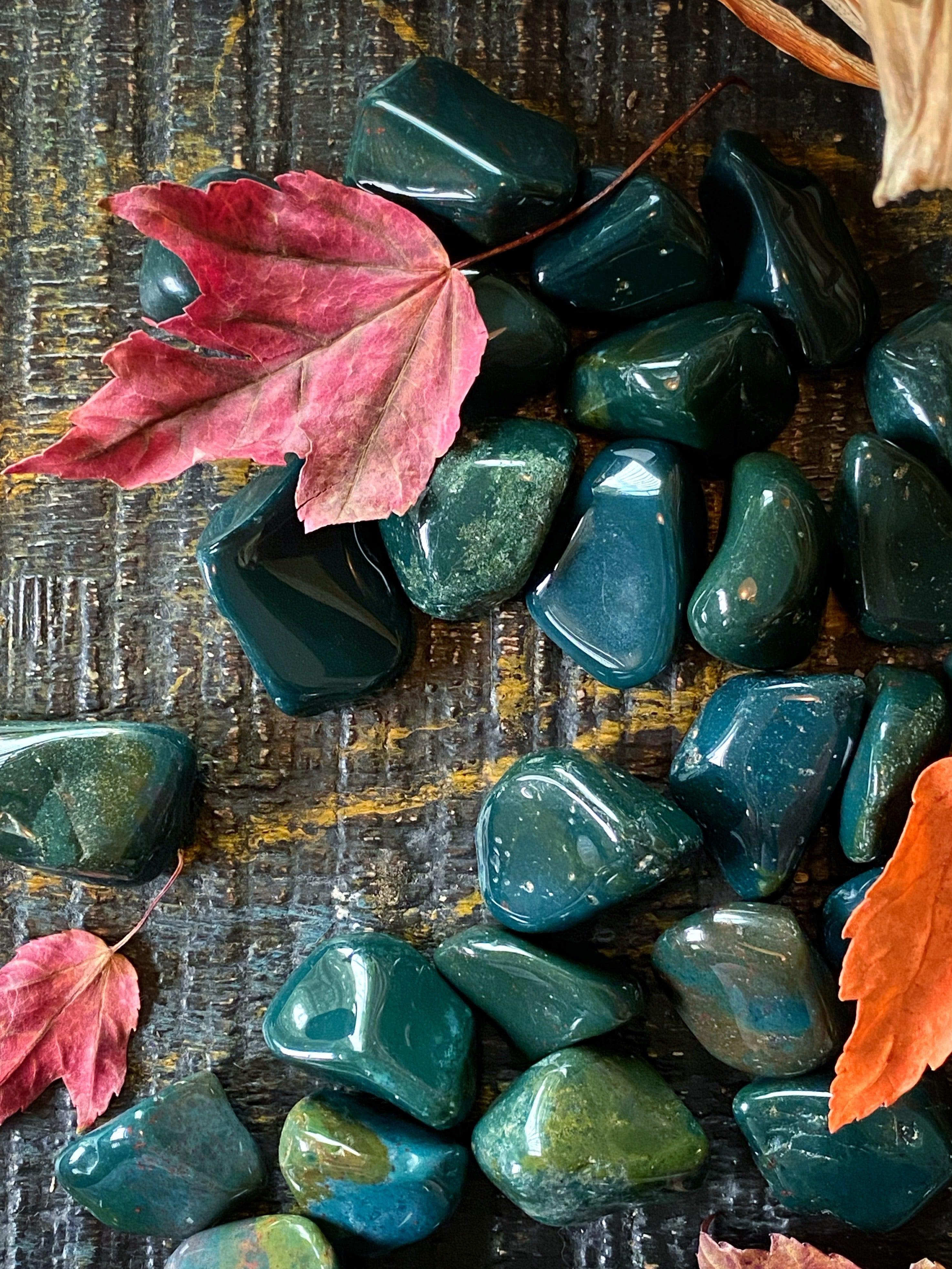 Tumbled Bloodstone | Crystals | Wiccan Center