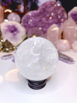 Quartz/Agate Amethyst Sphere | | Wiccan Center