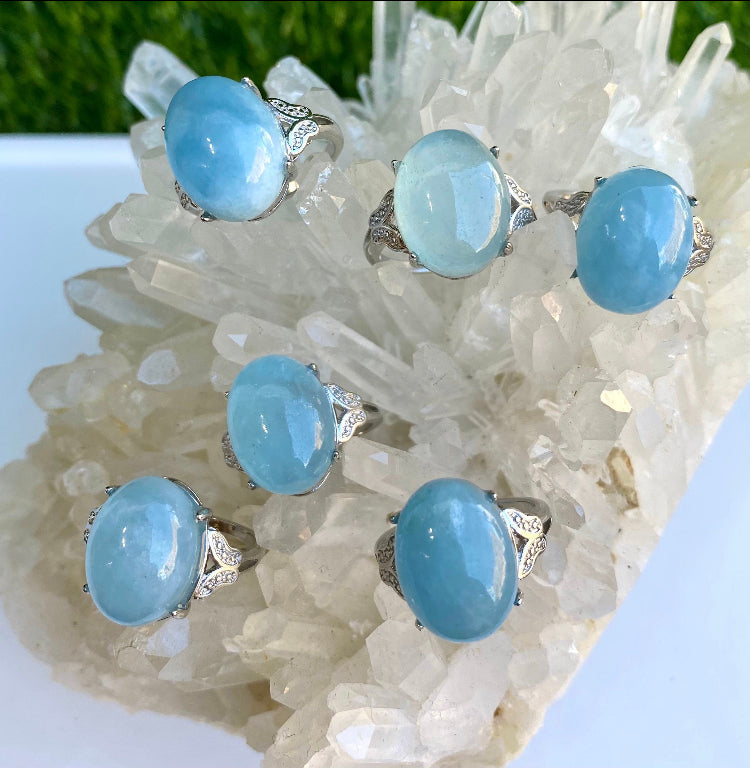 Aquamarine Ring