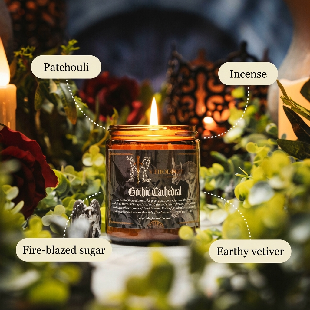Gothic Cathedral | Candle | Wiccan Center