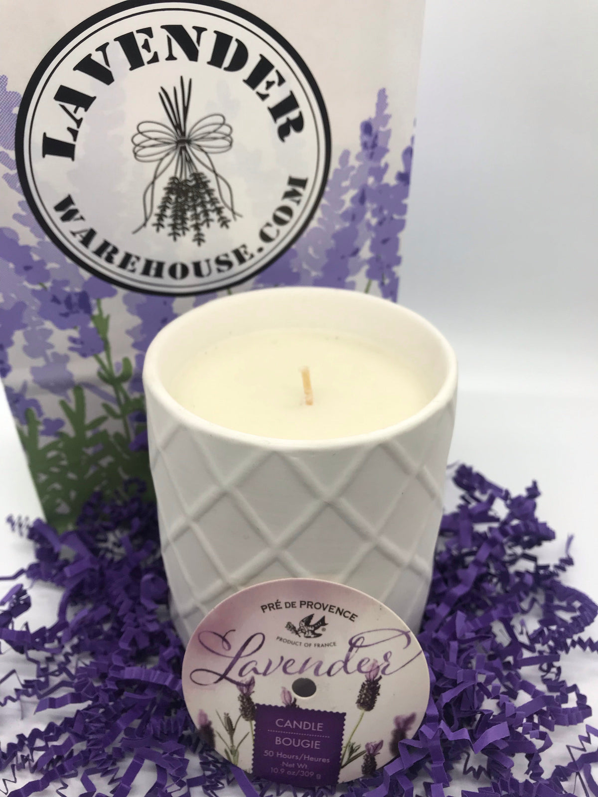 Lavender Soy Candle from France | Bath and Body | Wiccan Center