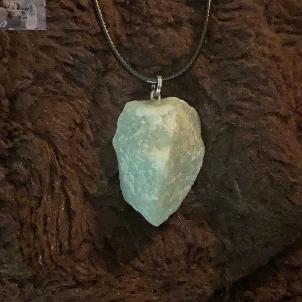 Raw Aventurine Crystal Necklace