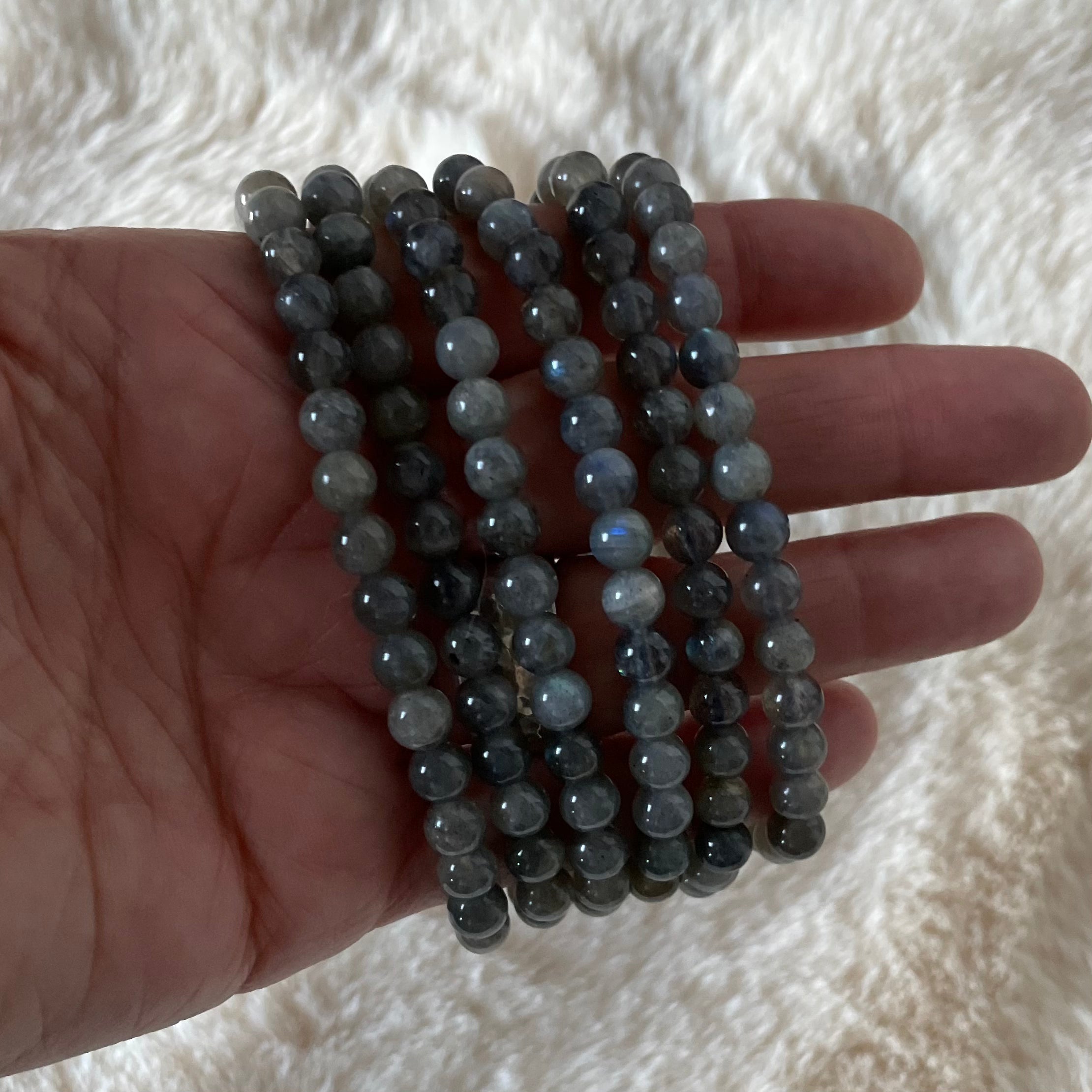 Labradorite stretch bracelet