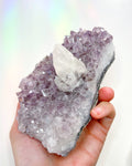 Amethyst Cluster w/ Calcite