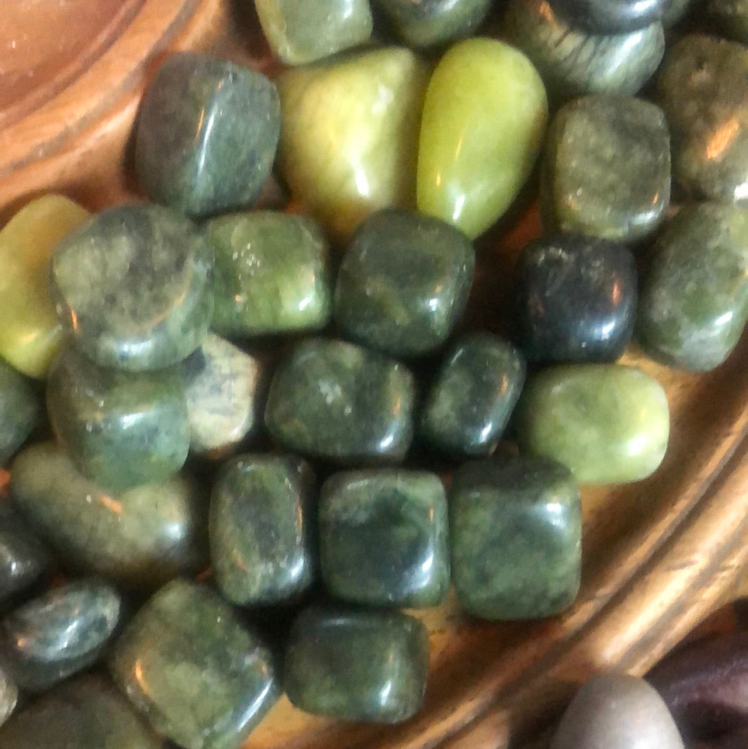 Serpentine Tumbled Stone | | Wiccan Center