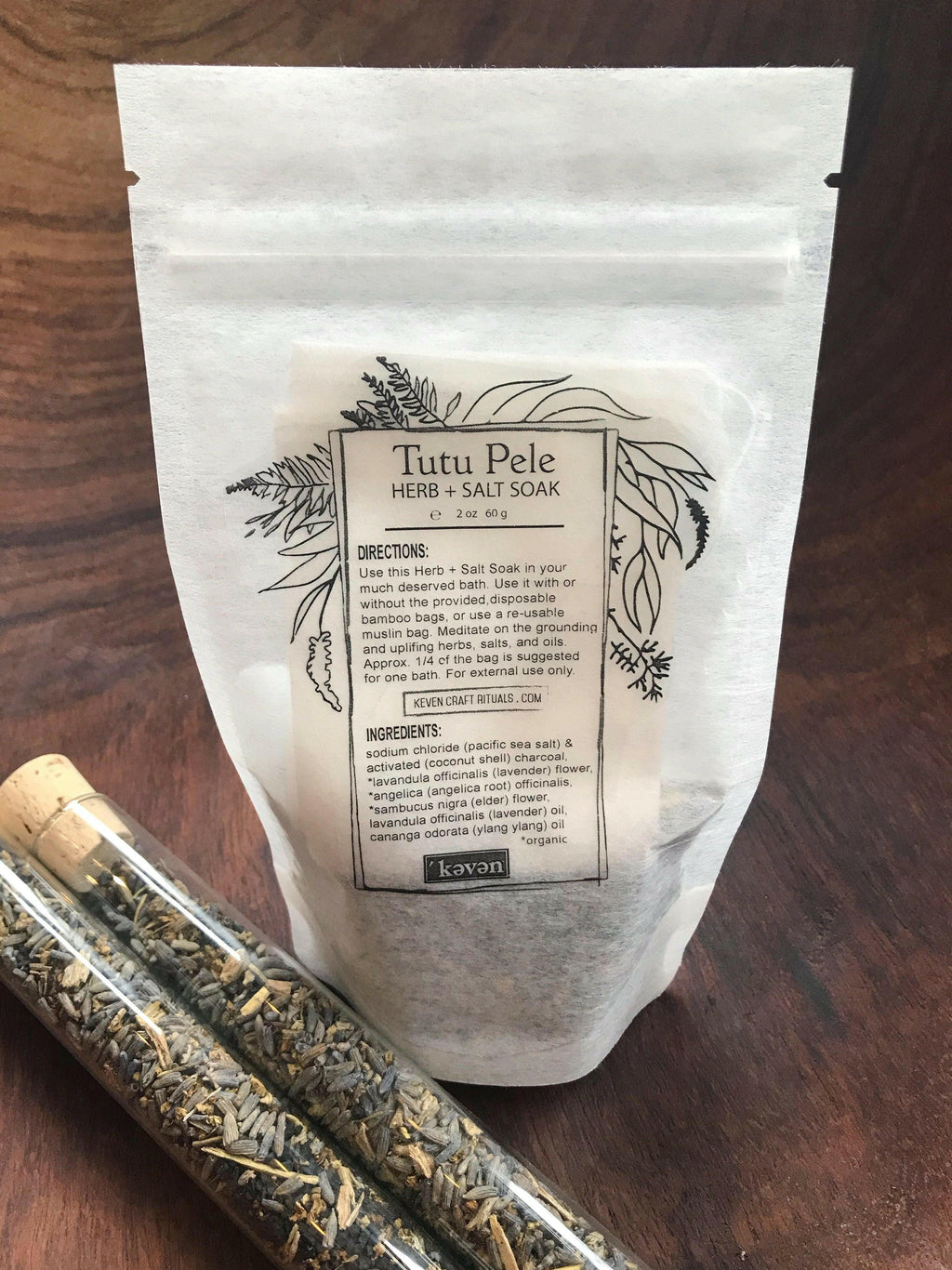 Herb + Salt Soak - Tutu Pele | Bath | Wiccan Center