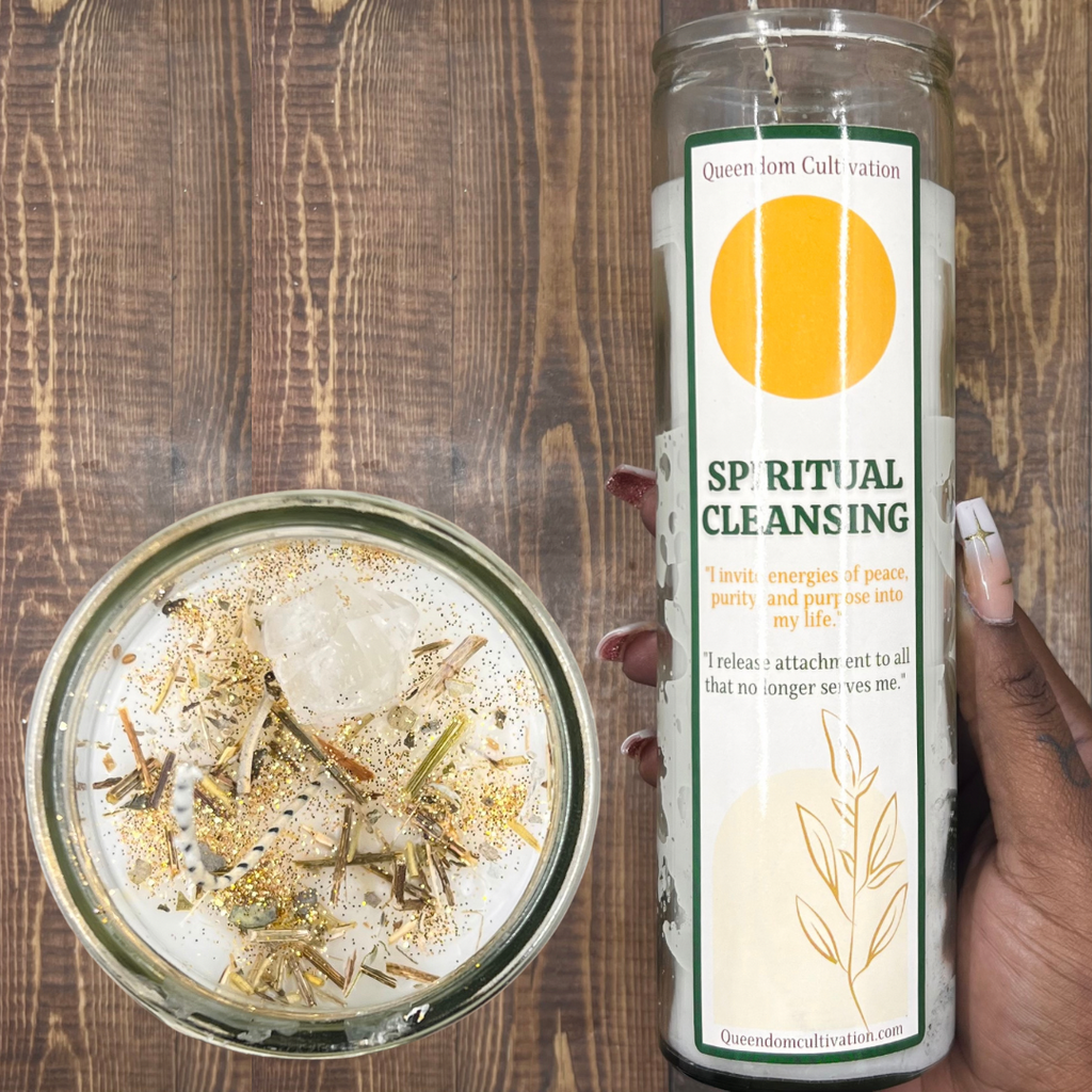 Spiritual Cleansing Intention Candle | Candles | Wiccan Center