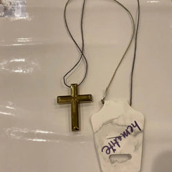 Hematite Cross Necklace | Necklace | Wiccan Center
