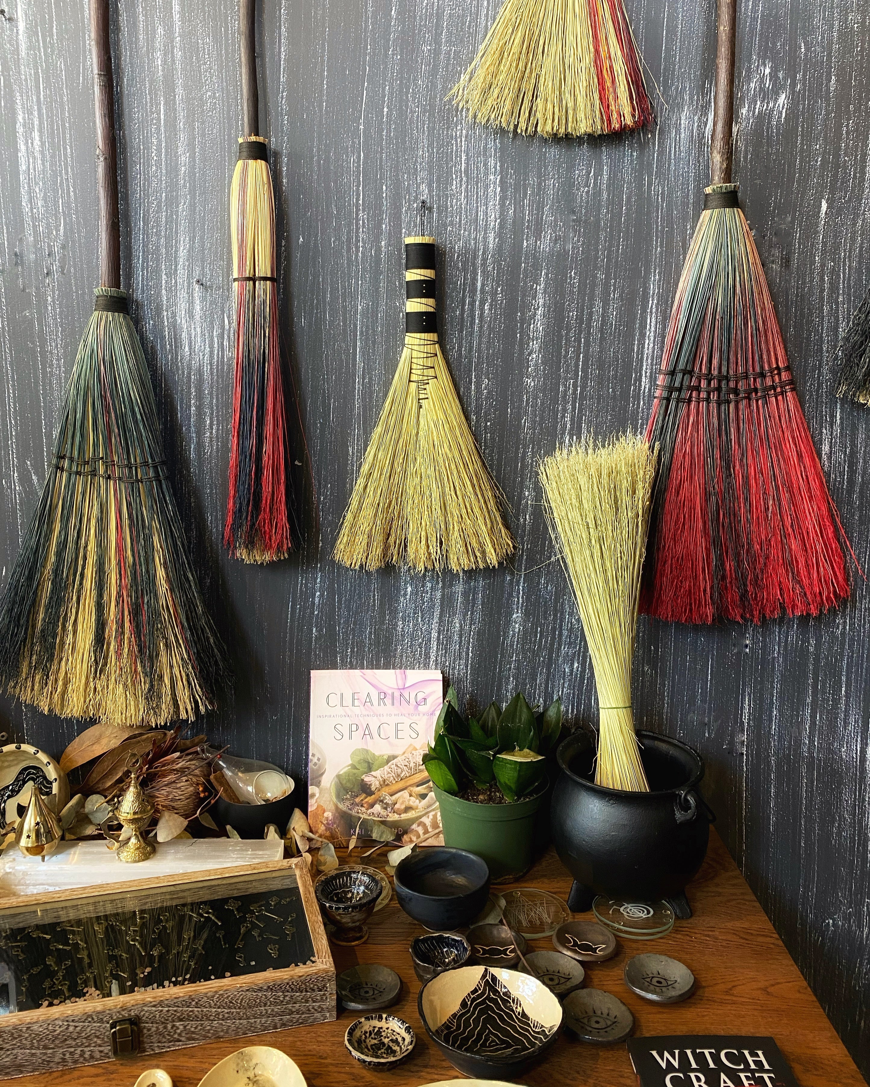 The Wrapped, Hand Wisk, Broom Making Workshop DIY Kit | THoT class | Wiccan Center